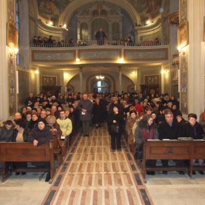25 ianuarie: Iaşi (catedrala "Adormirea Maicii Domnului"): Săptămâna de Rugăciune pentru Unitatea Creştinilor - ziua a opta - incheierea. Foto: Sergiu Gabor