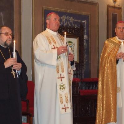 25 ianuarie: Iaşi (catedrala "Adormirea Maicii Domnului"): Săptămâna de Rugăciune pentru Unitatea Creştinilor - ziua a opta - incheierea. Foto: Sergiu Gabor