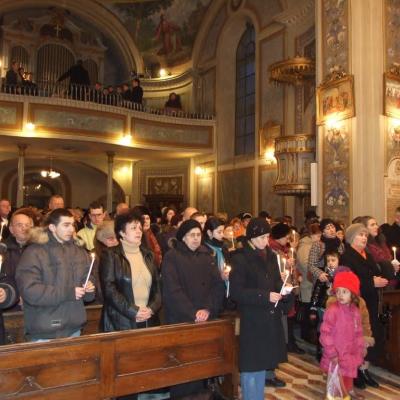 25 ianuarie: Iaşi (catedrala "Adormirea Maicii Domnului"): Săptămâna de Rugăciune pentru Unitatea Creştinilor - ziua a opta - incheierea. Foto: Sergiu Gabor
