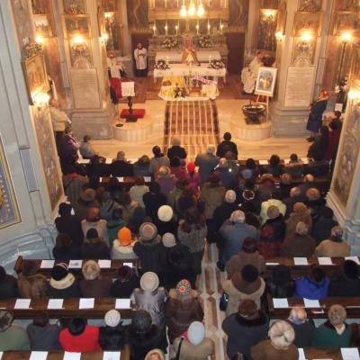 25 ianuarie: Iaşi (catedrala "Adormirea Maicii Domnului"): Săptămâna de Rugăciune pentru Unitatea Creştinilor - ziua a opta - incheierea. Foto: Sergiu Gabor