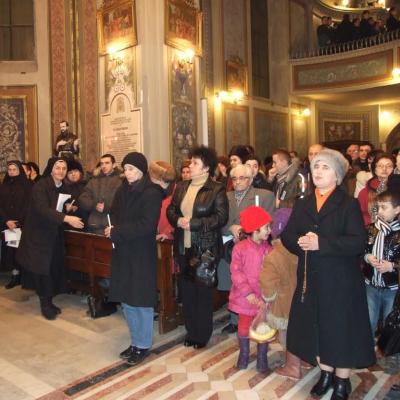 25 ianuarie: Iaşi (catedrala "Adormirea Maicii Domnului"): Săptămâna de Rugăciune pentru Unitatea Creştinilor - ziua a opta - incheierea. Foto: Sergiu Gabor