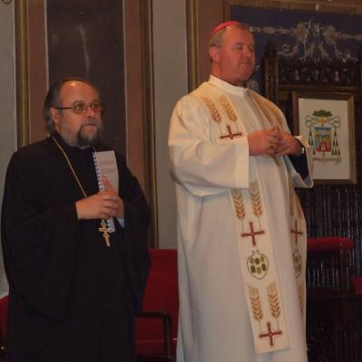 25 ianuarie: Iaşi (catedrala "Adormirea Maicii Domnului"): Săptămâna de Rugăciune pentru Unitatea Creştinilor - ziua a opta - incheierea. Foto: Sergiu Gabor