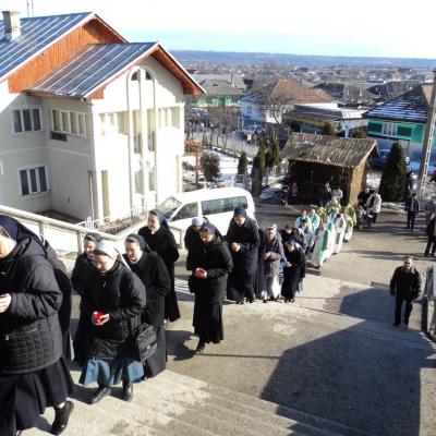 6 februarie: Lespezi: Ziua persoanelor consacrate zona Bacau