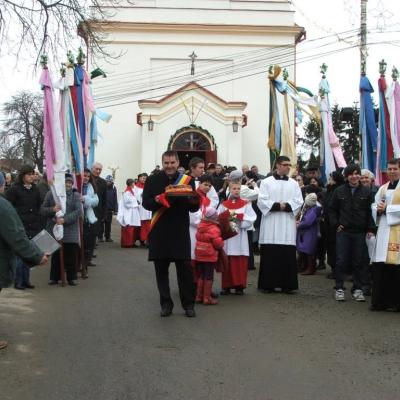 6 februarie: Siret: Întâlnirea persoanelor consacrate din zona Suceava şi ultima zi de prezenţă a icoanei de la Cacica
