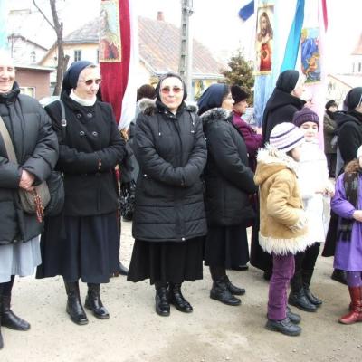 6 februarie: Siret: Întâlnirea persoanelor consacrate din zona Suceava şi ultima zi de prezenţă a icoanei de la Cacica