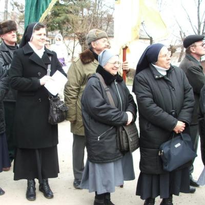 6 februarie: Siret: Întâlnirea persoanelor consacrate din zona Suceava şi ultima zi de prezenţă a icoanei de la Cacica