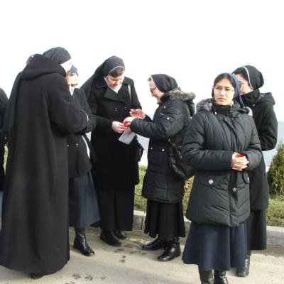 6 februarie: Siret: Întâlnirea persoanelor consacrate din zona Suceava şi ultima zi de prezenţă a icoanei de la Cacica