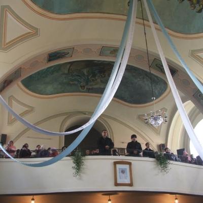 6 februarie: Siret: Întâlnirea persoanelor consacrate din zona Suceava şi ultima zi de prezenţă a icoanei de la Cacica