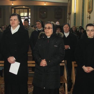 6 februarie: Siret: Întâlnirea persoanelor consacrate din zona Suceava şi ultima zi de prezenţă a icoanei de la Cacica