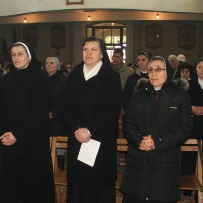 6 februarie: Siret: Întâlnirea persoanelor consacrate din zona Suceava şi ultima zi de prezenţă a icoanei de la Cacica