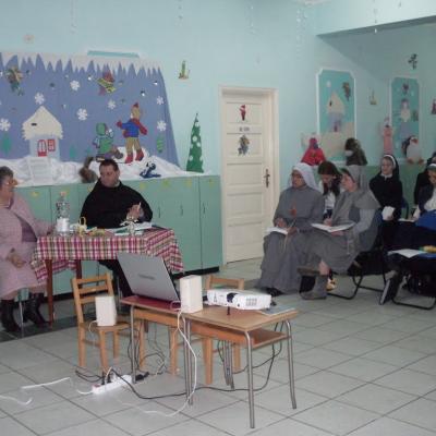 12 februarie: Săbăoani: Consfătuirea semestrială a directorilor grădiniţelor confesionale ale Diecezei Romano-Catolice de Iaşi