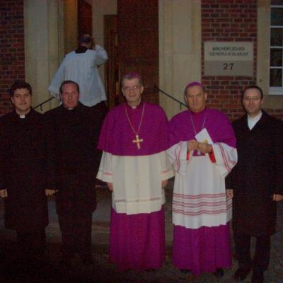 13-16 februarie: Vizita PS Petru Gherghel în Germania şi Austria. Münster