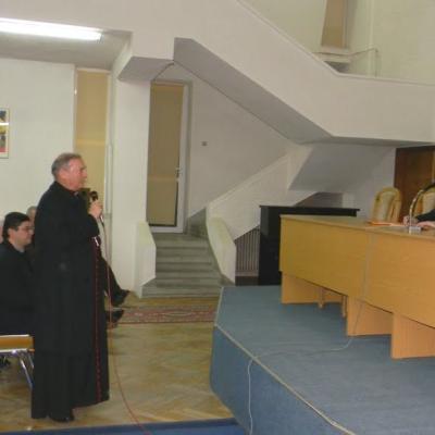 3 martie: Iaşi (ITRC): Conferinţa "Evanghelizare şi postmodernitate" susţinută de Mons. Roland Minnerath, arhiepiscop de Dijon