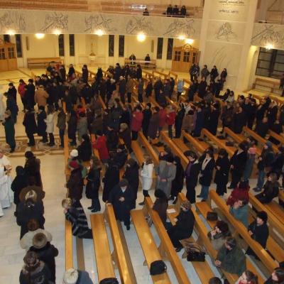 4 martie: Iaşi: Liturghie prezidată de Mons. Roland Minnerath