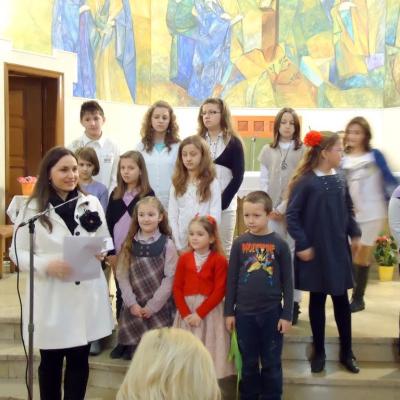 6 martie: Lleida: Mulţumesc, iubită mamă!