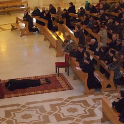 19 martie: Iaşi: Depunerea voturilor pe viaţă de către sr. Marinela Lungu din Iaşi, în cadrul Congregaţiei "Slujitoarele Săracilor"