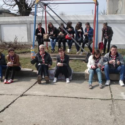 26 martie: Hălăuceşti: Un popas pentru cercetaşi în timpul Postului Mare