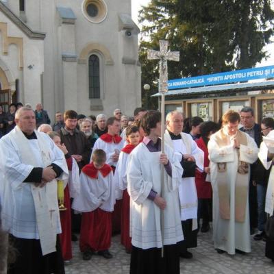 31 martie - 3 aprilie: Oneşti: Misiuni populare şi Peregrinatio Mariae