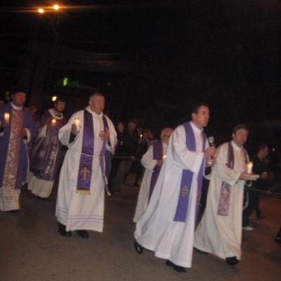 31 martie - 3 aprilie: Oneşti: Misiuni populare şi Peregrinatio Mariae