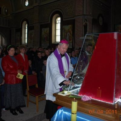 31 martie - 3 aprilie: Oneşti: Misiuni populare şi Peregrinatio Mariae