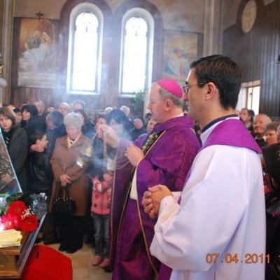 31 martie - 3 aprilie: Oneşti: Misiuni populare şi Peregrinatio Mariae