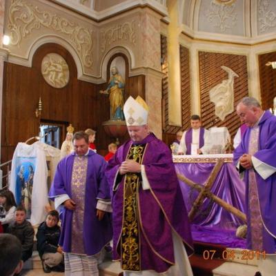 31 martie - 3 aprilie: Oneşti: Misiuni populare şi Peregrinatio Mariae