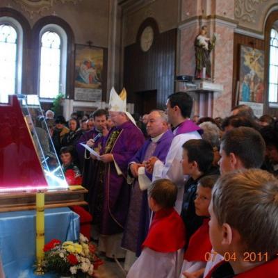 31 martie - 3 aprilie: Oneşti: Misiuni populare şi Peregrinatio Mariae