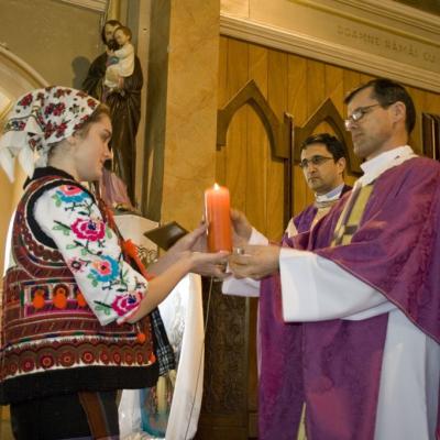 2 aprilie: Valea Mare: A patra întâlnire a tinerilor din Acţiunea Catolică, zona Bacău