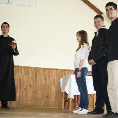 2 aprilie: Valea Mare: A patra întâlnire a tinerilor din Acţiunea Catolică, zona Bacău