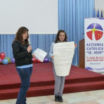 2 aprilie: Iaşi: Întâlnirea zonală a Acţiunii Catolice