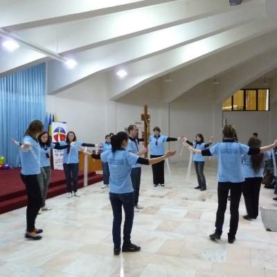 2 aprilie: Iaşi: Întâlnirea zonală a Acţiunii Catolice