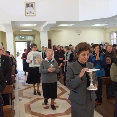 2 aprilie: Iaşi: Întâlnirea naţională de primavară a terezinelor din România