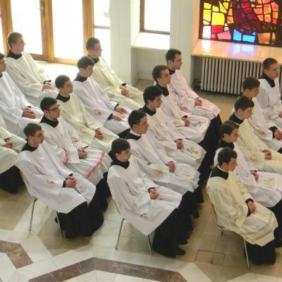 3 aprilie: Iaşi (ITRC): Lectorat şi acolitat