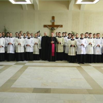 3 aprilie: Iaşi (ITRC): Lectorat şi acolitat