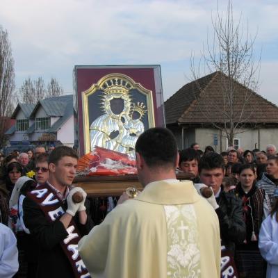 7-10 aprilie: Cleja "Sfântul Francisc de Assisi": Pelerinajul icoanei Maicii Domnului