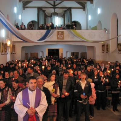 7-10 aprilie: Cleja "Sfântul Francisc de Assisi": Pelerinajul icoanei Maicii Domnului