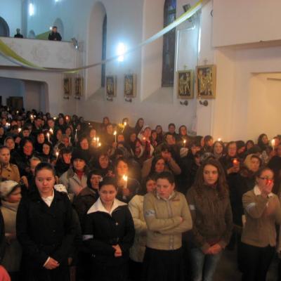 7-10 aprilie: Cleja "Sfântul Francisc de Assisi": Pelerinajul icoanei Maicii Domnului