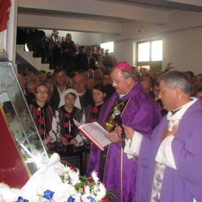 7-10 aprilie: Cleja "Sfântul Francisc de Assisi": Pelerinajul icoanei Maicii Domnului