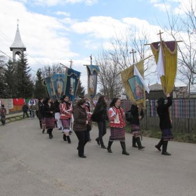 16 aprilie: Barticeşti: Funeraliile părintelui Iosif Blaj, OFMConv.