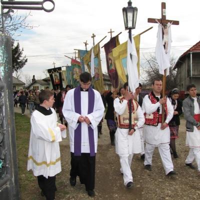 16 aprilie: Barticeşti: Funeraliile părintelui Iosif Blaj, OFMConv.