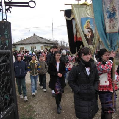 16 aprilie: Barticeşti: Funeraliile părintelui Iosif Blaj, OFMConv.