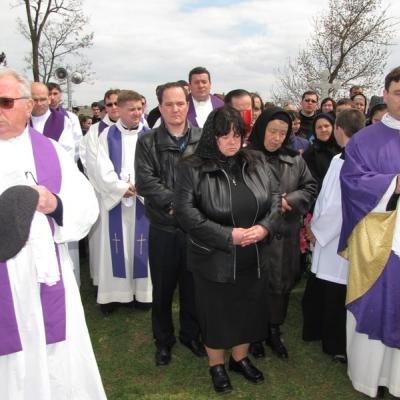 16 aprilie: Barticeşti: Funeraliile părintelui Iosif Blaj, OFMConv.