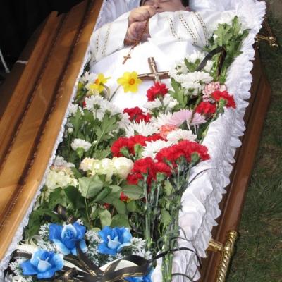 16 aprilie: Barticeşti: Funeraliile părintelui Iosif Blaj, OFMConv.