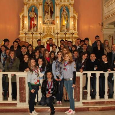 17 aprilie: Bacău: O procesiune specială de Florii