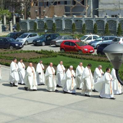 21 aprilie: Iaşi: Liturghia crismei