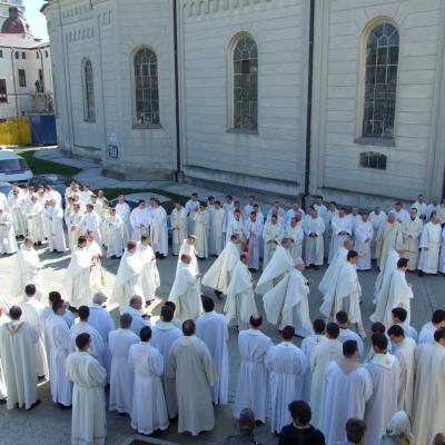 21 aprilie: Iaşi: Liturghia crismei