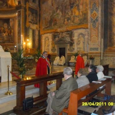 28 aprilie: Roma "San Vitale": Hramul comunităţii române