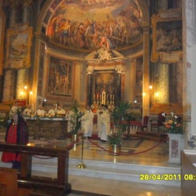 28 aprilie: Roma "San Vitale": Hramul comunităţii române