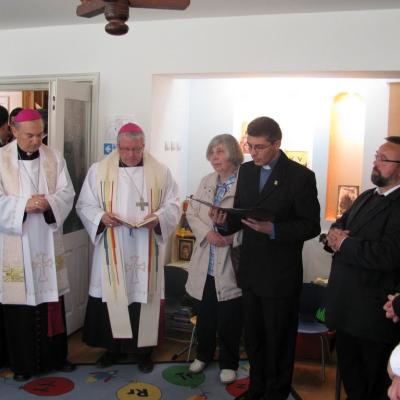 29 şi 30 aprilie: Roman: Sfinţirea şi inaugurarea a trei noi proiecte ale Asociaţiei Caritas