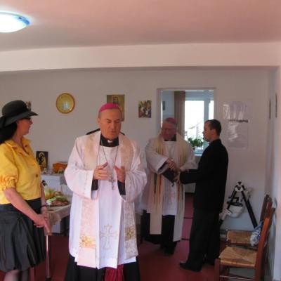 29 şi 30 aprilie: Roman: Sfinţirea şi inaugurarea a trei noi proiecte ale Asociaţiei Caritas